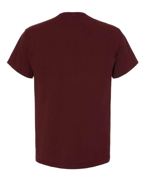 ComfortWash by Hanes Garment-Dyed T-Shirt GDH100 Maroon