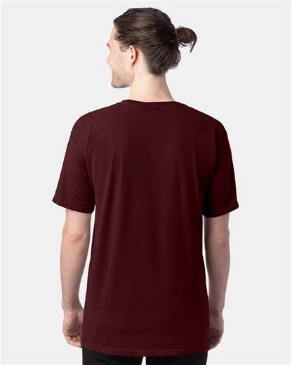 ComfortWash by Hanes Garment-Dyed T-Shirt GDH100 Maroon