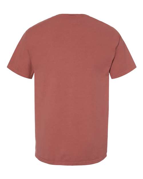 ComfortWash by Hanes Garment-Dyed T-Shirt GDH100 Nantucket Red