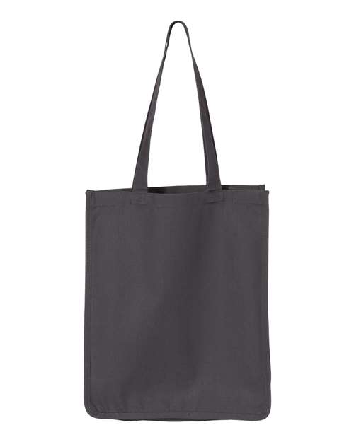 Q-Tees 27L Jumbo Shopping Bag Q125400 Custom Embroidered Business Logo