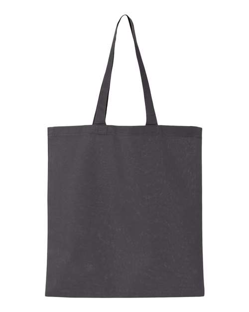 Q-Tees Economical Tote QTB Custom Embroidered Business Logo