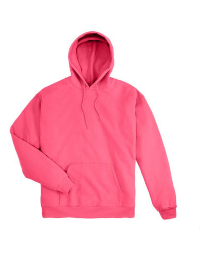 Hanes Ecosmart® Hooded Sweatshirt P170 Safety Pink