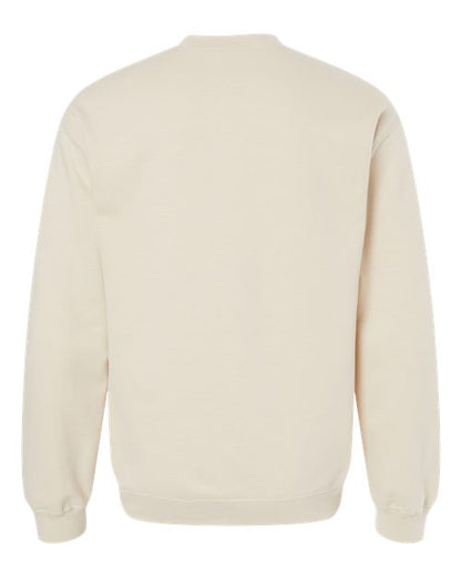Gildan Softstyle® Midweight Crewneck Sweatshirt SF000 Sand Custom Embroidered Business Logo