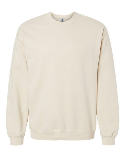 Gildan Softstyle® Midweight Crewneck Sweatshirt SF000 Sand Custom Embroidered Business Logo