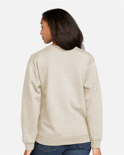 Gildan Softstyle® Midweight Crewneck Sweatshirt SF000 Sand Custom Embroidered Business Logo