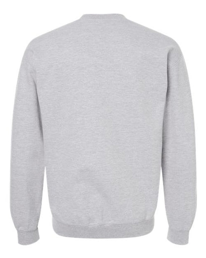 Gildan Softstyle® Midweight Crewneck Sweatshirt SF000 Sport Grey Custom Embroidered Business Logo