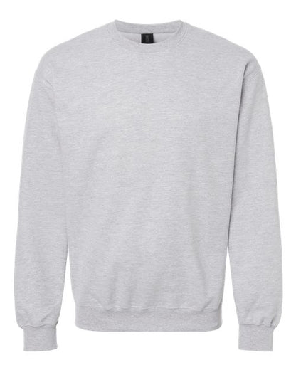 Gildan Softstyle® Midweight Crewneck Sweatshirt SF000 Sport Grey Custom Embroidered Business Logo