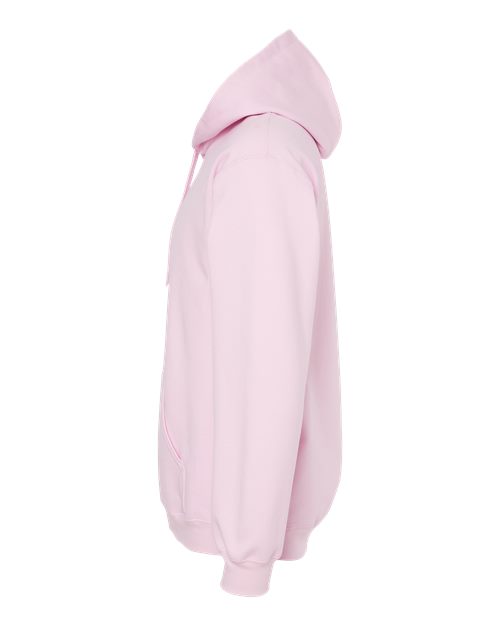 Gildan Softstyle® Midweight Hooded Sweatshirt SF500 Light Pink Custom Embroidered Business Logo