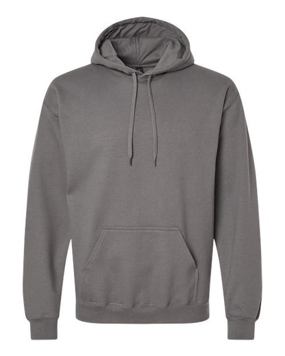 Gildan Softstyle® Midweight Hooded Sweatshirt SF500 Charcoal Custom Embroidered Business Logo