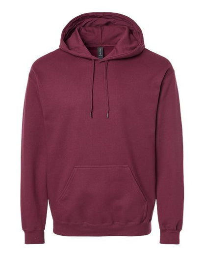 Gildan Softstyle® Midweight Hooded Sweatshirt SF500 Light Pink Custom Embroidered Business Logo
