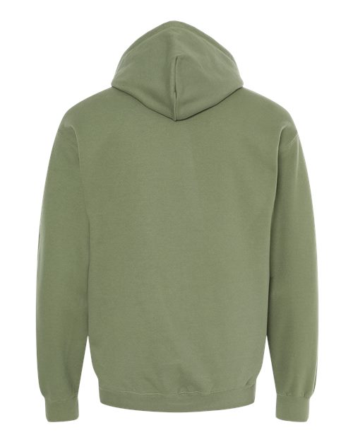 Gildan Softstyle® Midweight Hooded Sweatshirt SF500 Maroon Custom Embroidered Business Logo