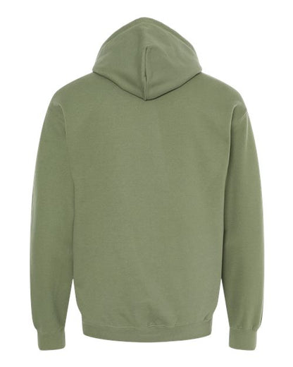 Gildan Softstyle® Midweight Hooded Sweatshirt SF500 Maroon Custom Embroidered Business Logo