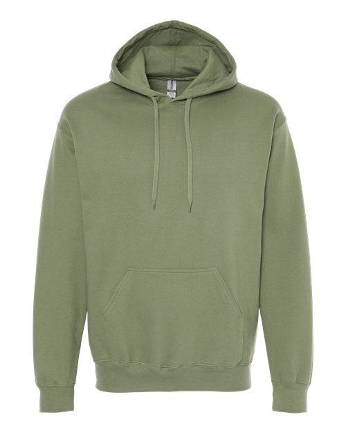 Gildan Softstyle® Midweight Hooded Sweatshirt SF500 Maroon Custom Embroidered Business Logo