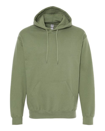 Gildan Softstyle® Midweight Hooded Sweatshirt SF500 Maroon Custom Embroidered Business Logo