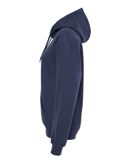 Gildan Softstyle® Midweight Hooded Sweatshirt SF500 Navy Custom Embroidered Business Logo