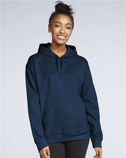 Gildan Softstyle® Midweight Hooded Sweatshirt SF500 Mustard Custom Embroidered Business Logo