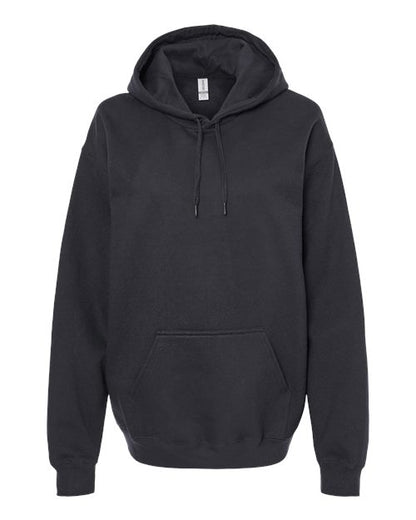 Gildan Softstyle® Midweight Hooded Sweatshirt SF500 Black Custom Embroidered Business Logo