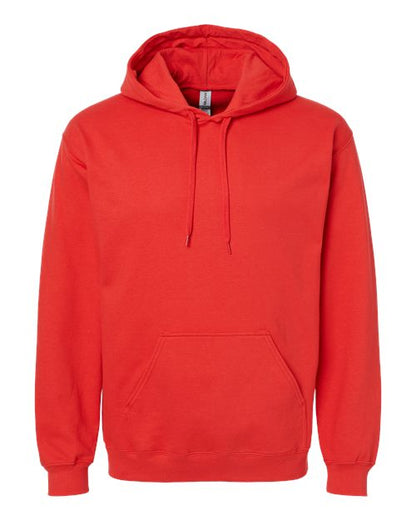 Gildan Softstyle® Midweight Hooded Sweatshirt SF500 Purple Custom Embroidered Business Logo