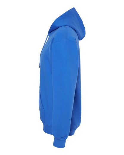 Gildan Softstyle® Midweight Hooded Sweatshirt SF500 Royal Custom Embroidered Business Logo