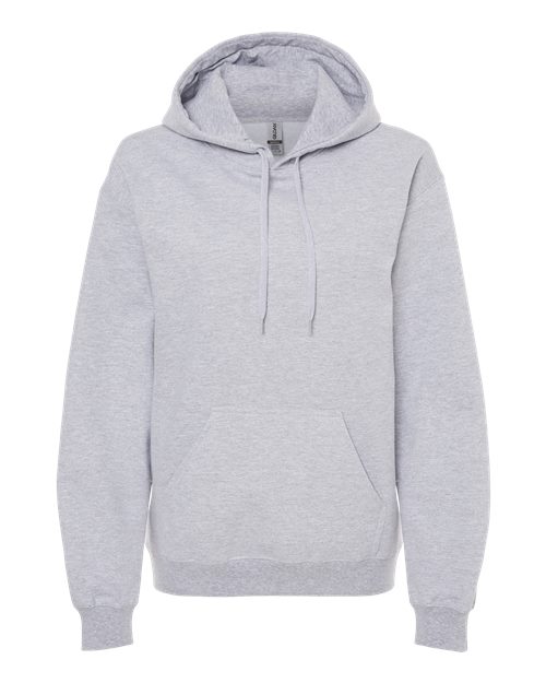 Gildan Softstyle® Midweight Hooded Sweatshirt SF500 Sport Grey Custom Embroidered Business Logo