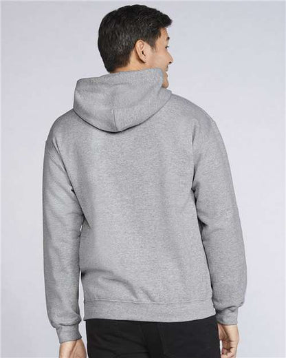 Gildan Softstyle® Midweight Hooded Sweatshirt SF500 Sport Grey Custom Embroidered Business Logo