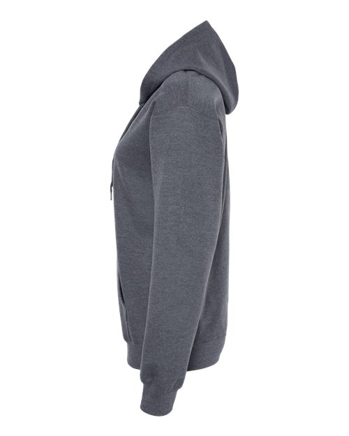Gildan Softstyle® Midweight Hooded Sweatshirt SF500 Dark Heather Custom Embroidered Business Logo