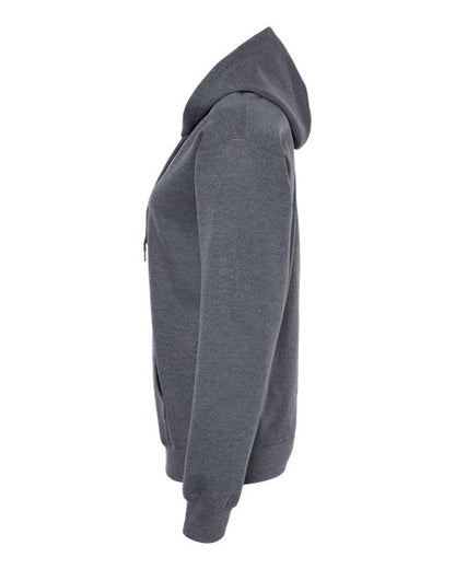 Gildan Softstyle® Midweight Hooded Sweatshirt SF500 Dark Heather Custom Embroidered Business Logo