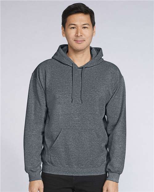 Custom Embroidered  Gildan Softstyle® Midweight Hooded Sweatshirt SF500 Dark Heather