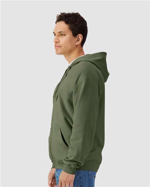 Gildan Softstyle® Full-Zip Hooded Sweatshirt SF600 Custom Embroidered Business Logo