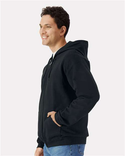 Gildan Softstyle® Full-Zip Hooded Sweatshirt SF600 Custom Embroidered Business Logo