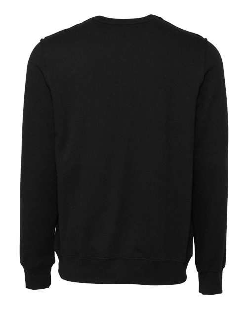 BELLA + CANVAS FWD Fashion Raw Seam Crewneck Sweatshirt 3743 Custom Embroidered Business Logo