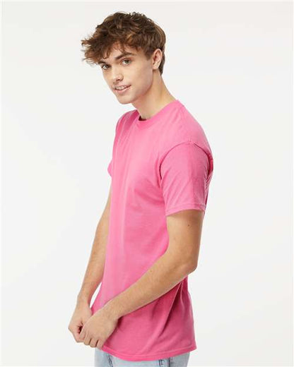 M&O Gold Soft Touch T-Shirt 4800 Azalea
