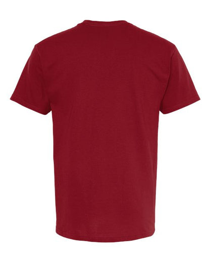 M&O Gold Soft Touch T-Shirt 4800 Cardinal Red