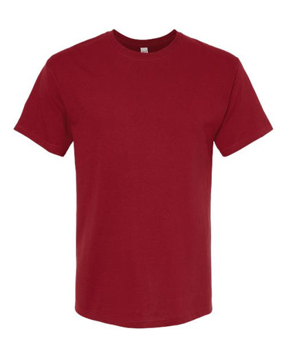 M&O Gold Soft Touch T-Shirt 4800 Cardinal Red