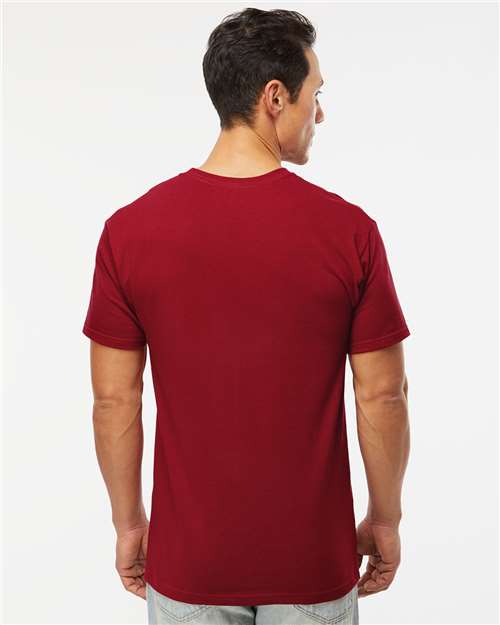 M&O Gold Soft Touch T-Shirt 4800 Cardinal Red