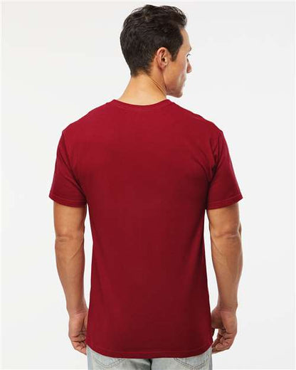 M&O Gold Soft Touch T-Shirt 4800 Cardinal Red