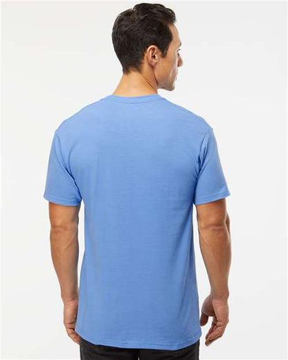 M&O Gold Soft Touch T-Shirt 4800 Carolina Blue