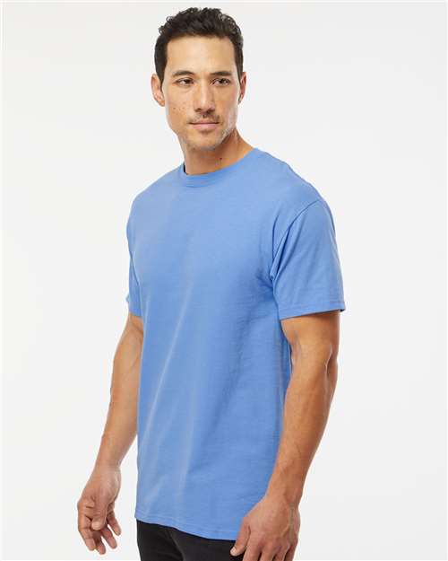 M&O Gold Soft Touch T-Shirt 4800 Carolina Blue
