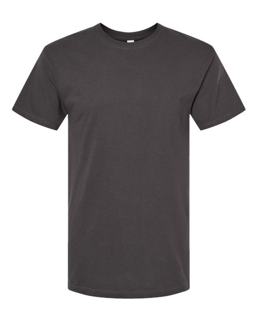 M&O Gold Soft Touch T-Shirt 4800 Charcoal