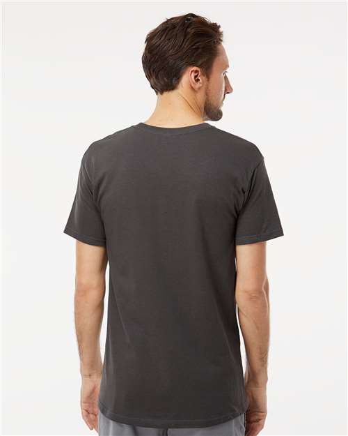 M&O Gold Soft Touch T-Shirt 4800 Charcoal