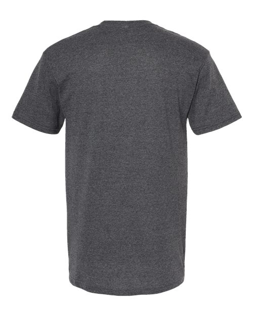 M&O Gold Soft Touch T-Shirt 4800 Dark Heather