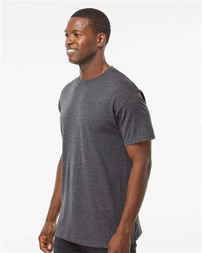 M&O Gold Soft Touch T-Shirt 4800 Dark Heather