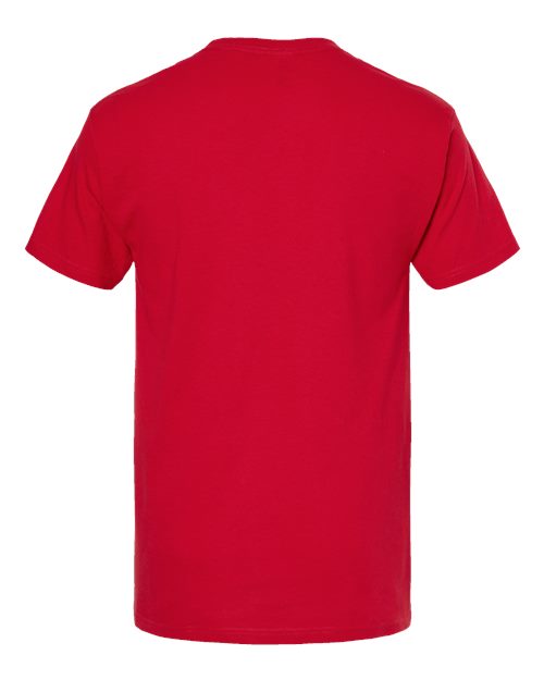 M&O Gold Soft Touch T-Shirt 4800 Deep Red