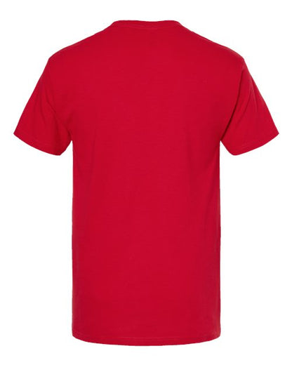 M&O Gold Soft Touch T-Shirt 4800 Deep Red
