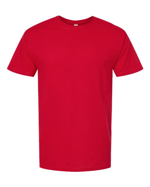 M&O Gold Soft Touch T-Shirt 4800 Deep Red