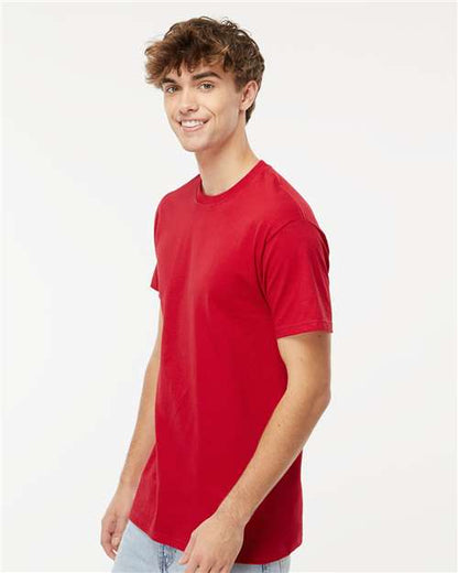 M&O Gold Soft Touch T-Shirt 4800 Deep Red