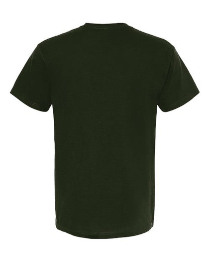 M&O Gold Soft Touch T-Shirt 4800 Forest Green
