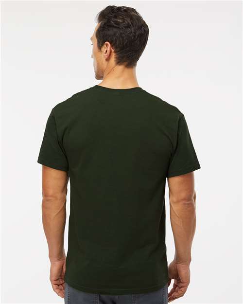 M&O Gold Soft Touch T-Shirt 4800 Forest Green