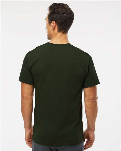 M&O Gold Soft Touch T-Shirt 4800 Forest Green