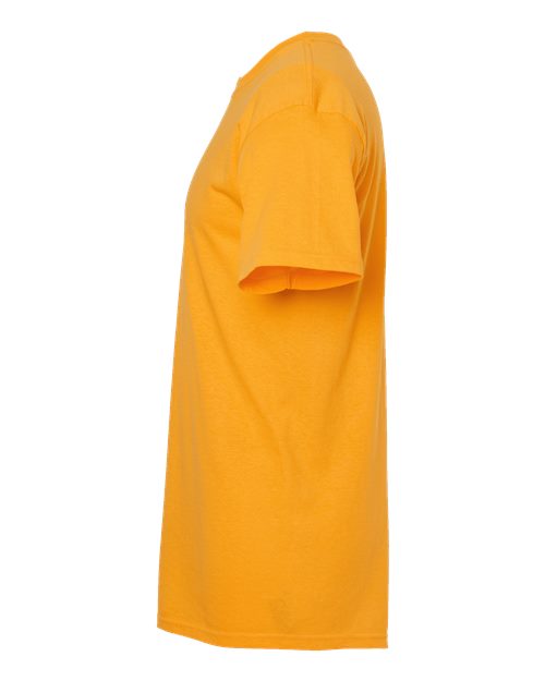 M&O Gold Soft Touch T-Shirt 4800 Gold